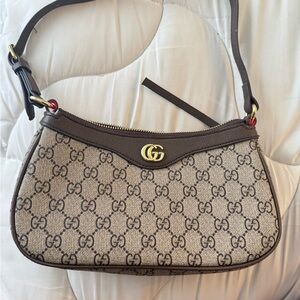 Brown Monogram Shoulder Bag